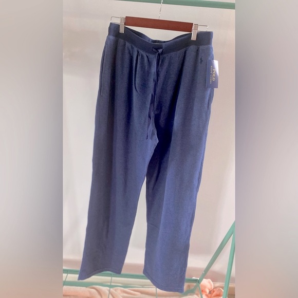 !! Polo Men’s Pajama Lounge Pants ✨Heather Navy Blue Size L - Picture 4 of 4